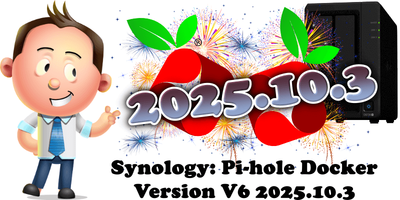Synology Pi-hole Docker Version V6 2025.10.3