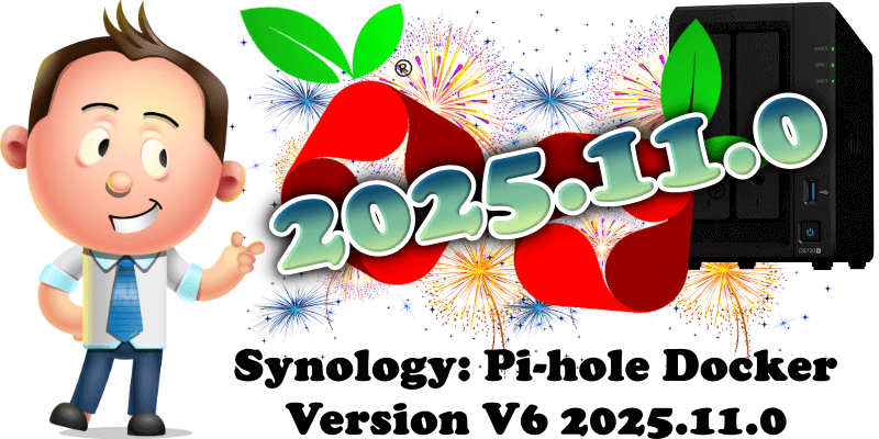 Synology Pi-hole Docker Version V6 2025.11.0
