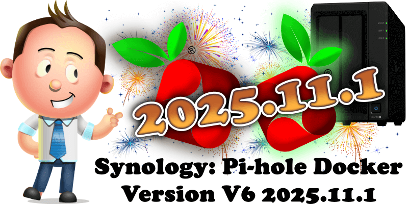 Synology Pi-hole Docker Version V6 2025.11.1