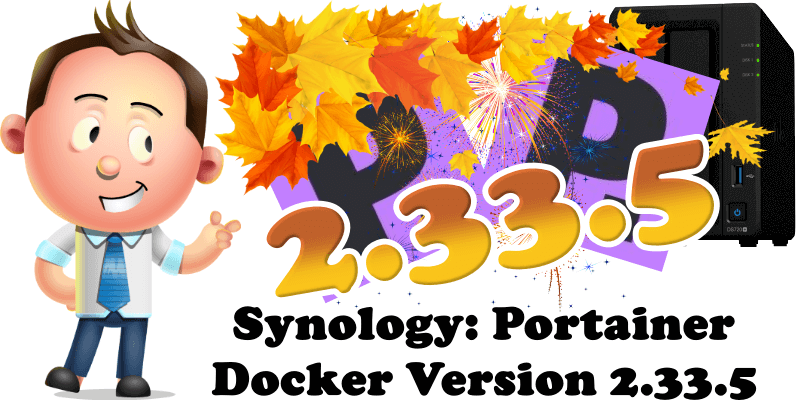 Synology Portainer Docker Version 2.33.5