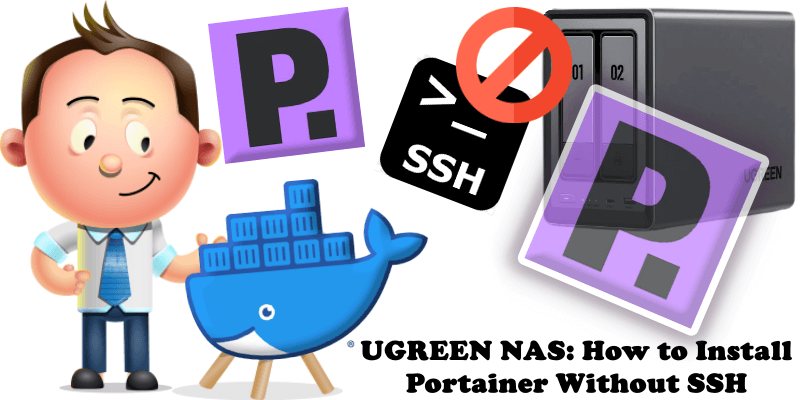 UGREEN NAS How to Install Portainer Without SSH