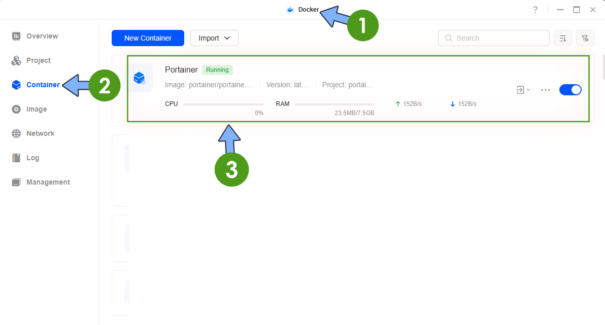 UGREEN NAS Portainer Token 1