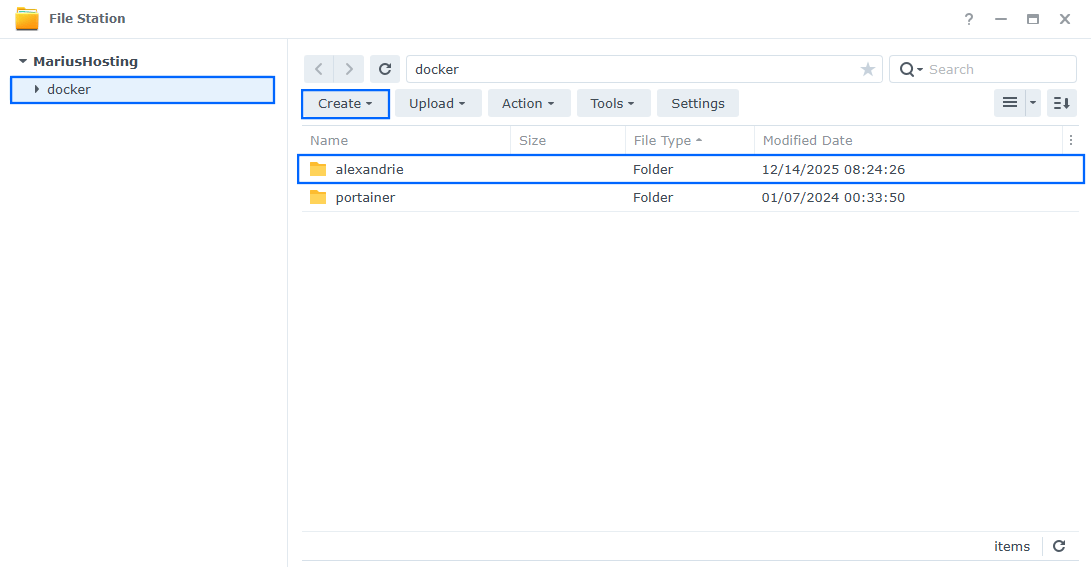 Alexandrie Synology NAS Set up 12