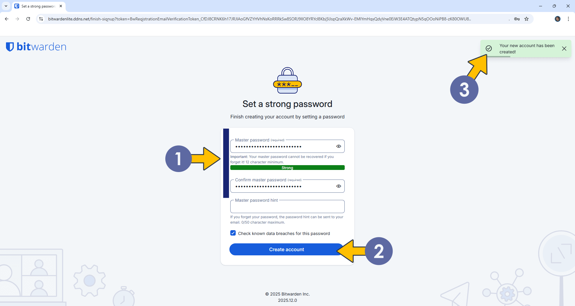 Bitwarden Lite UGREEN NAS Set up 10