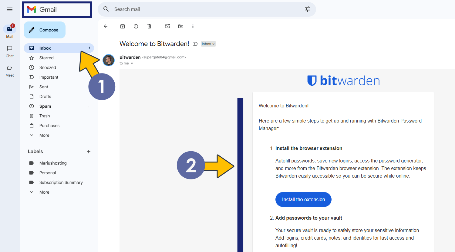 Bitwarden Lite UGREEN NAS Set up 11