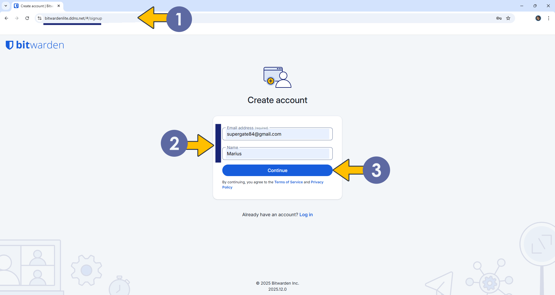 Bitwarden Lite UGREEN NAS Set up 9
