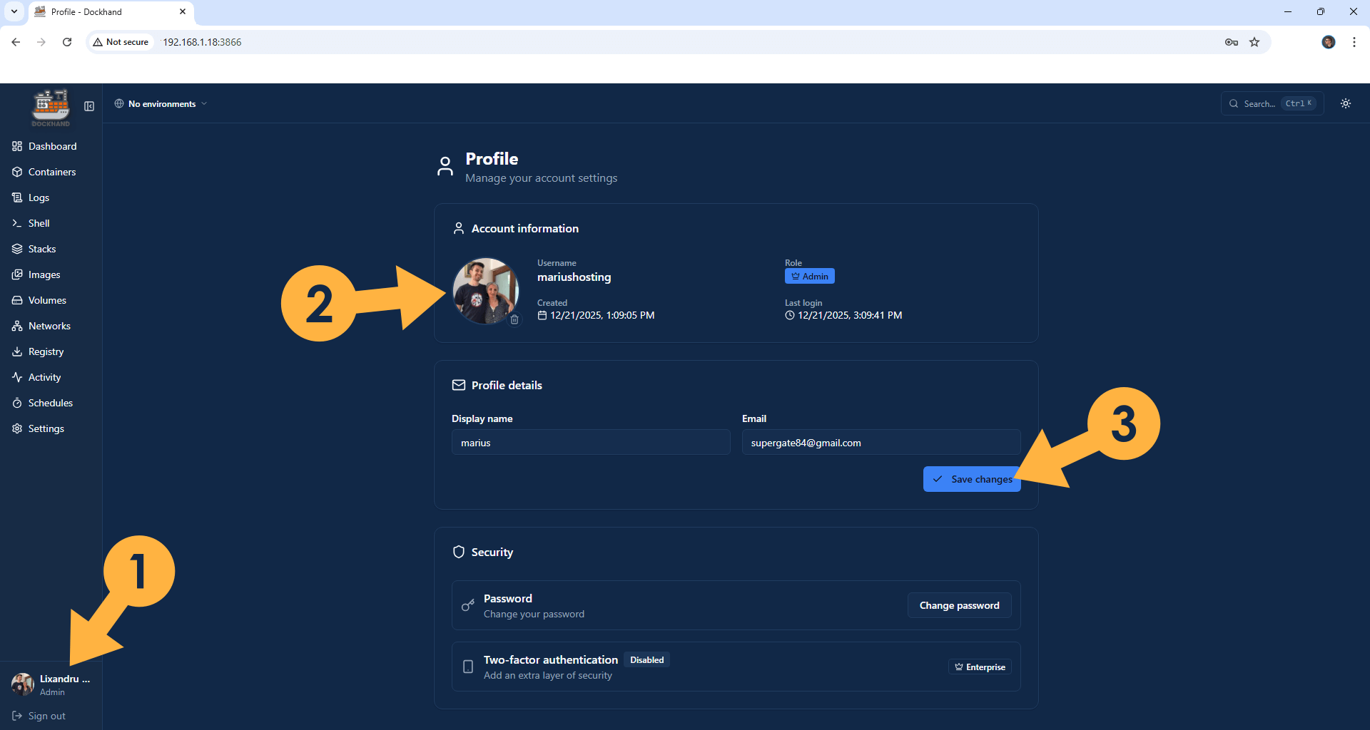 Dockhand Synology NAS Set up 19 new 2026