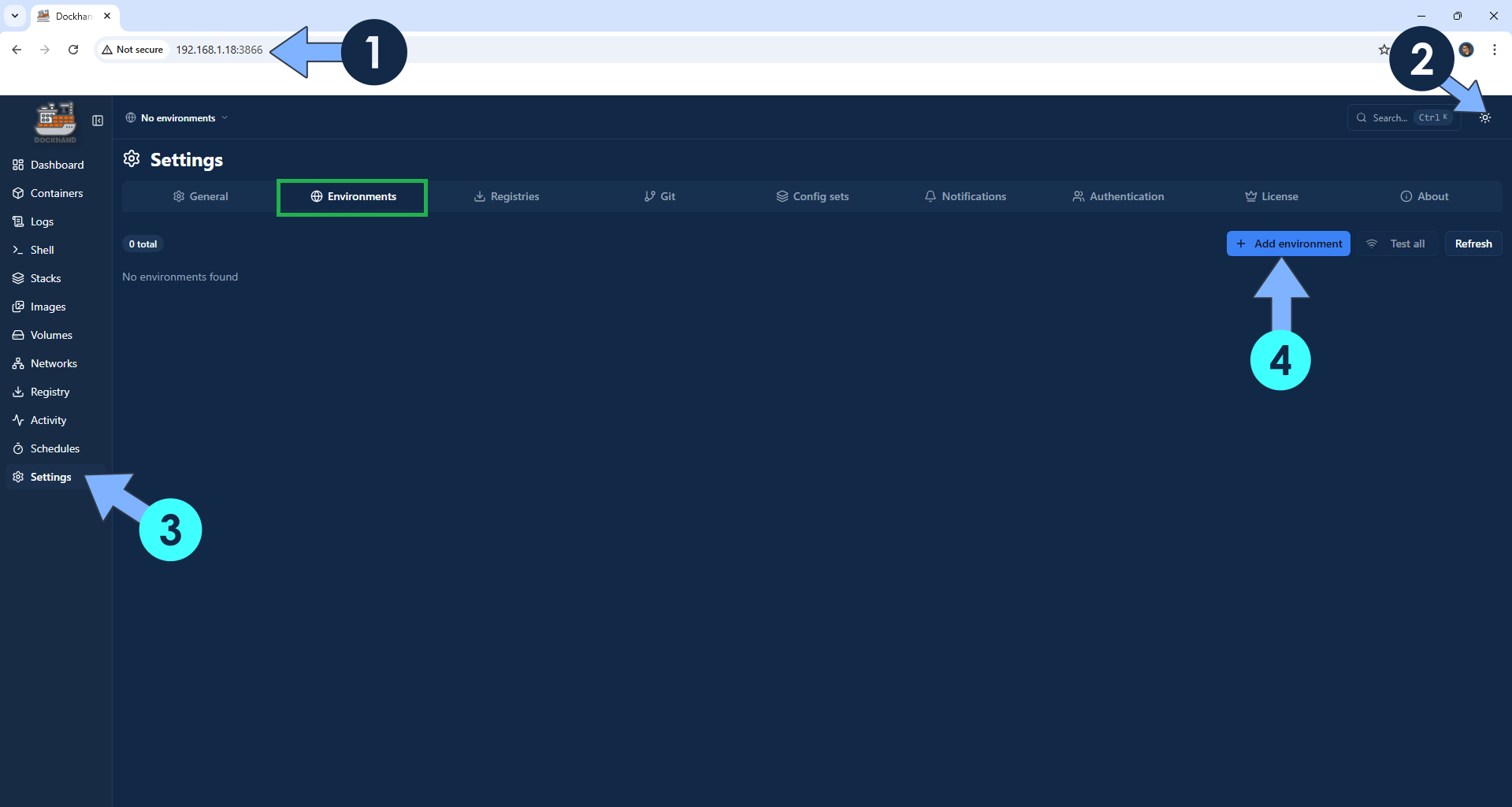 Dockhand UGREEN NAS Docker Install 8