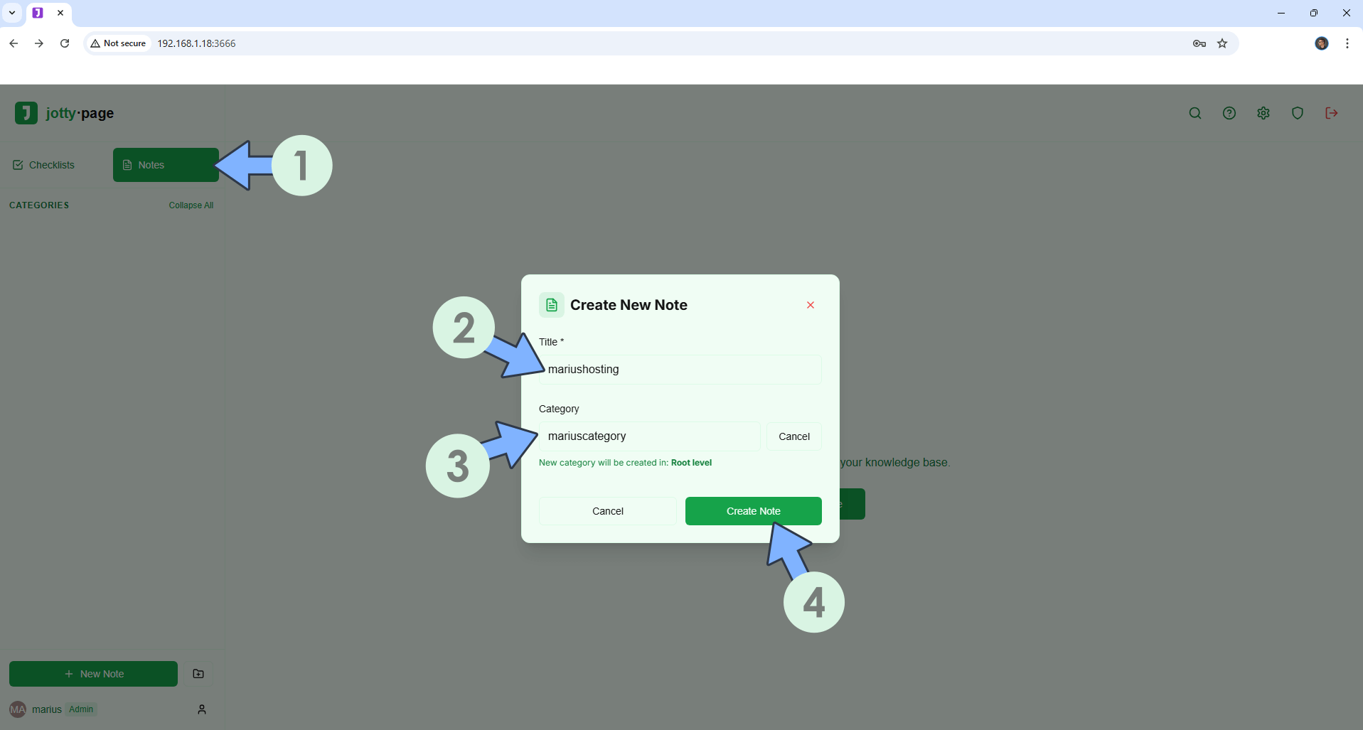 Jotty UGREN NAS Set up 6