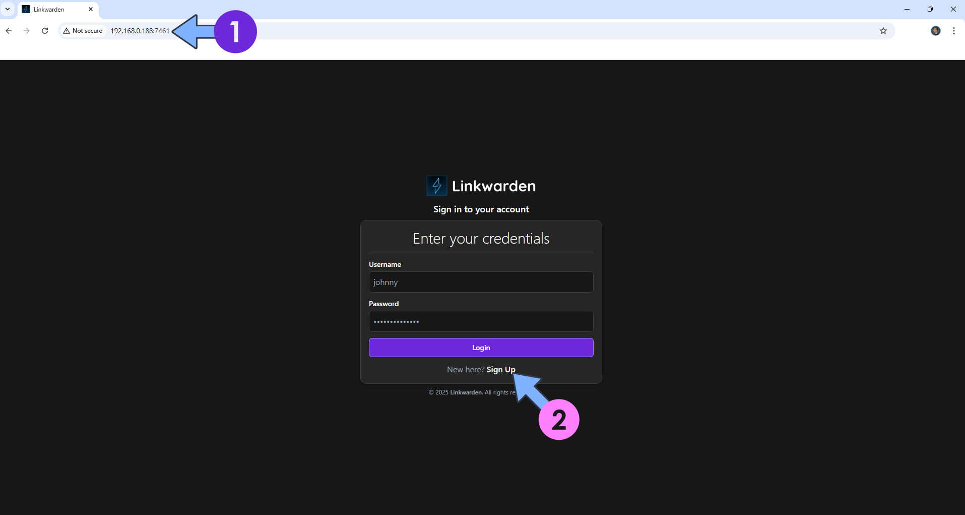 Linkwarden UGREEN NAS Set up 5