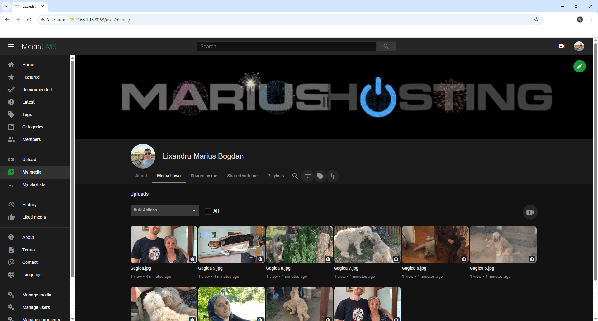 MediaCMS Synology NAS Set up 10