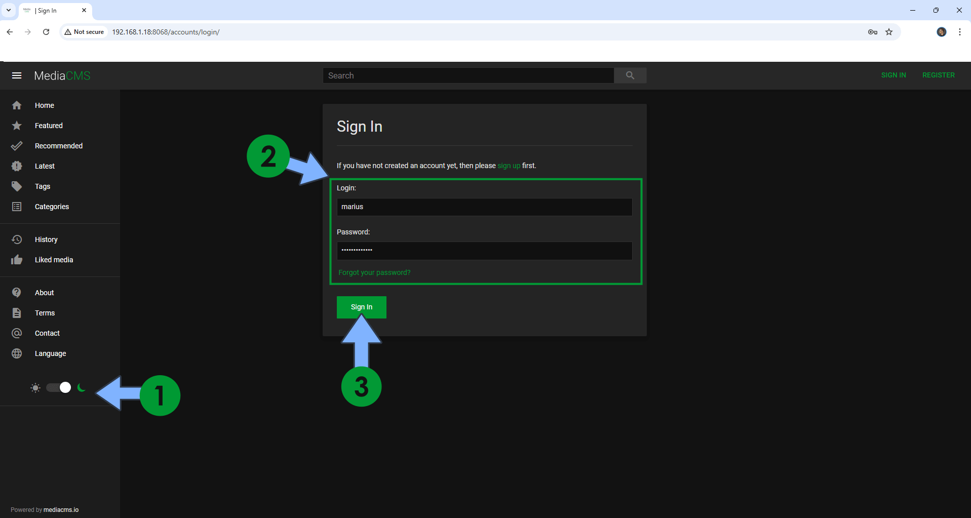 MediaCMS Synology NAS Set up 7