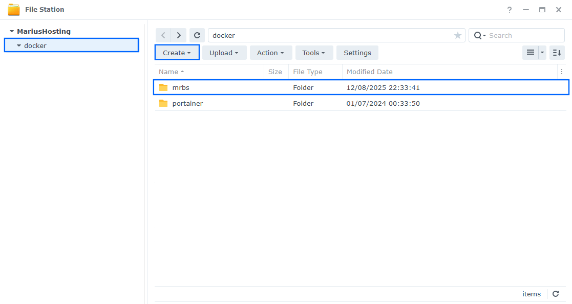 Meeting Room Booking System Synology NAS Set up 1