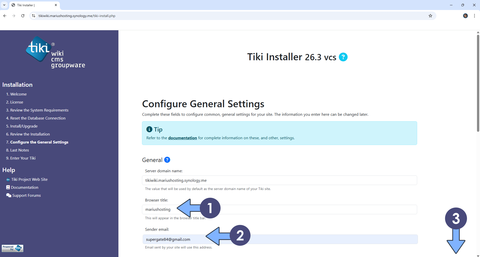 Tiki Wiki Synology NAS Set up 21a