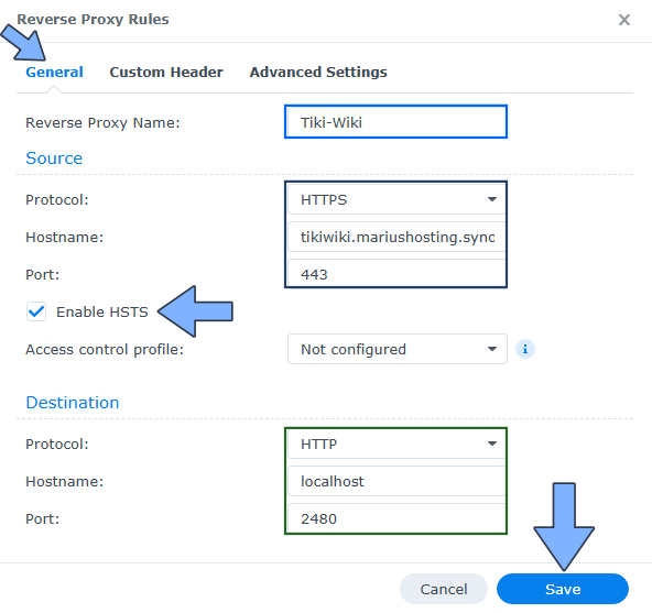 Tiki Wiki Synology NAS Set up 3