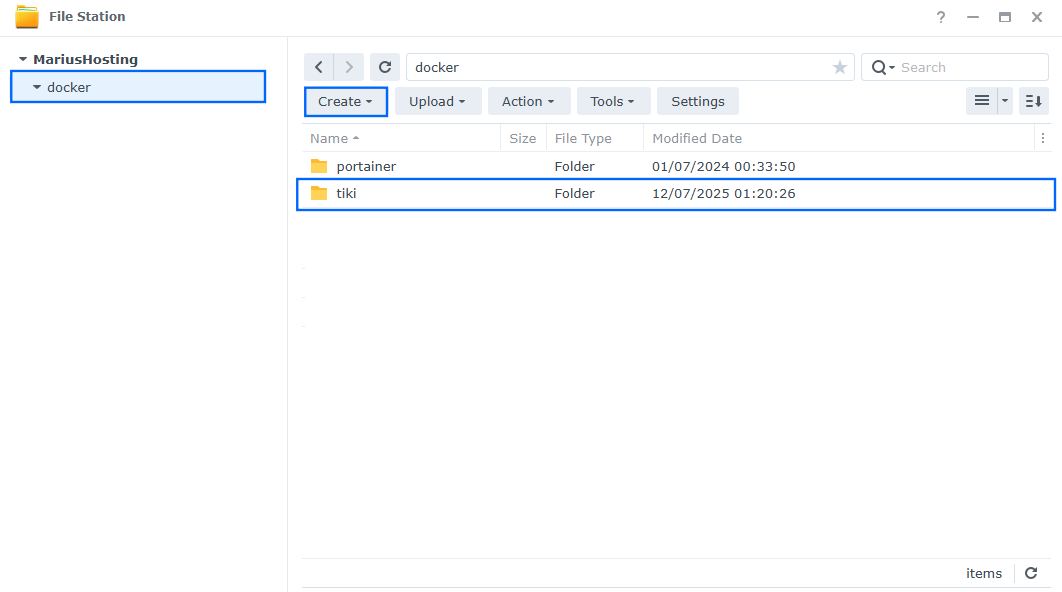 Tiki Wiki Synology NAS Set up 6
