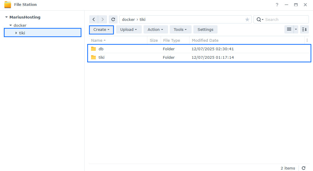 Tiki Wiki Synology NAS Set up 7