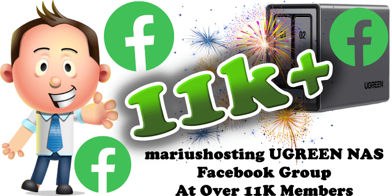 mariushosting UGREEN NAS Facebook Group At Over 11K Members