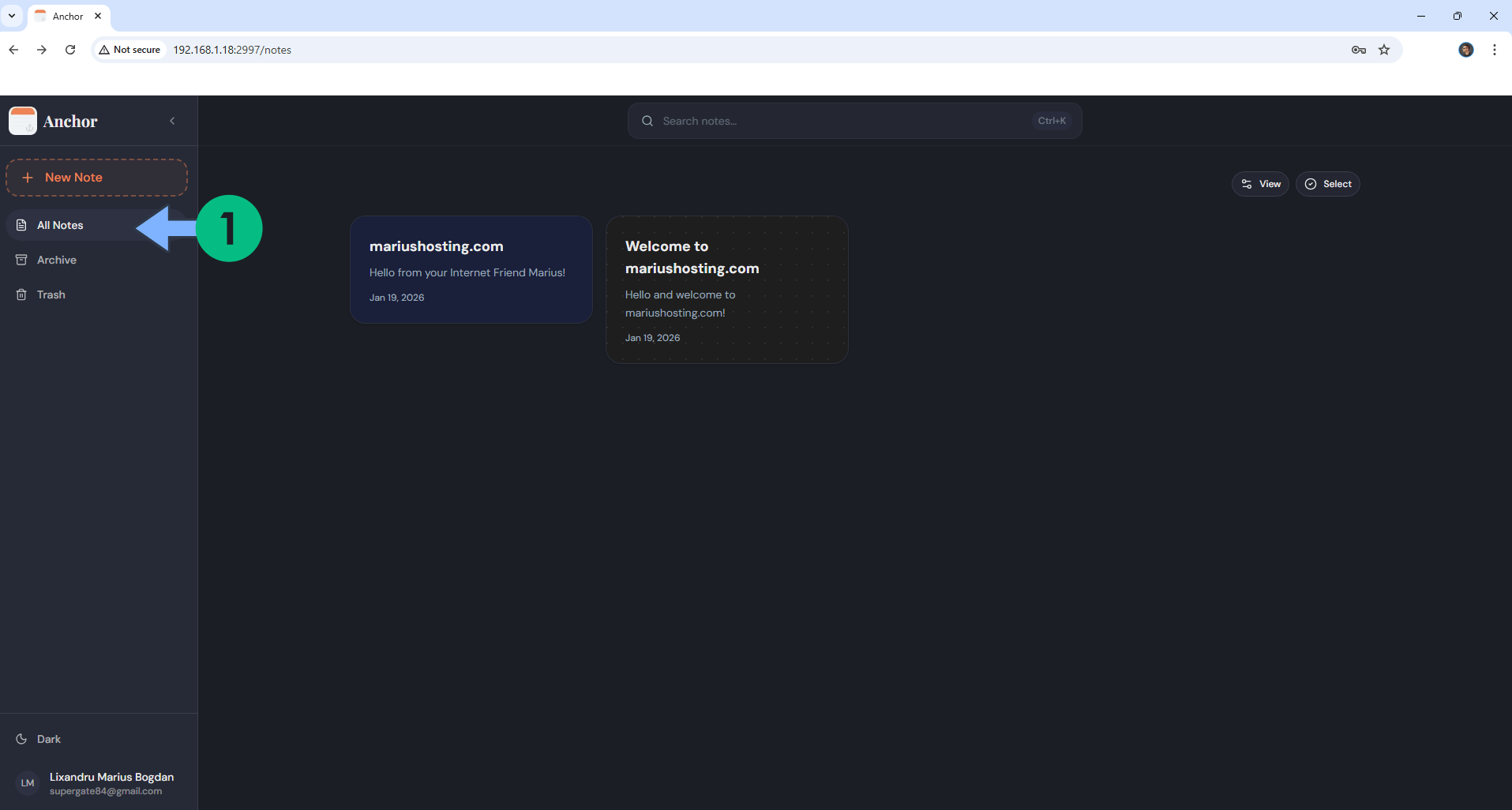 Anchor Synology NAS Set up 7