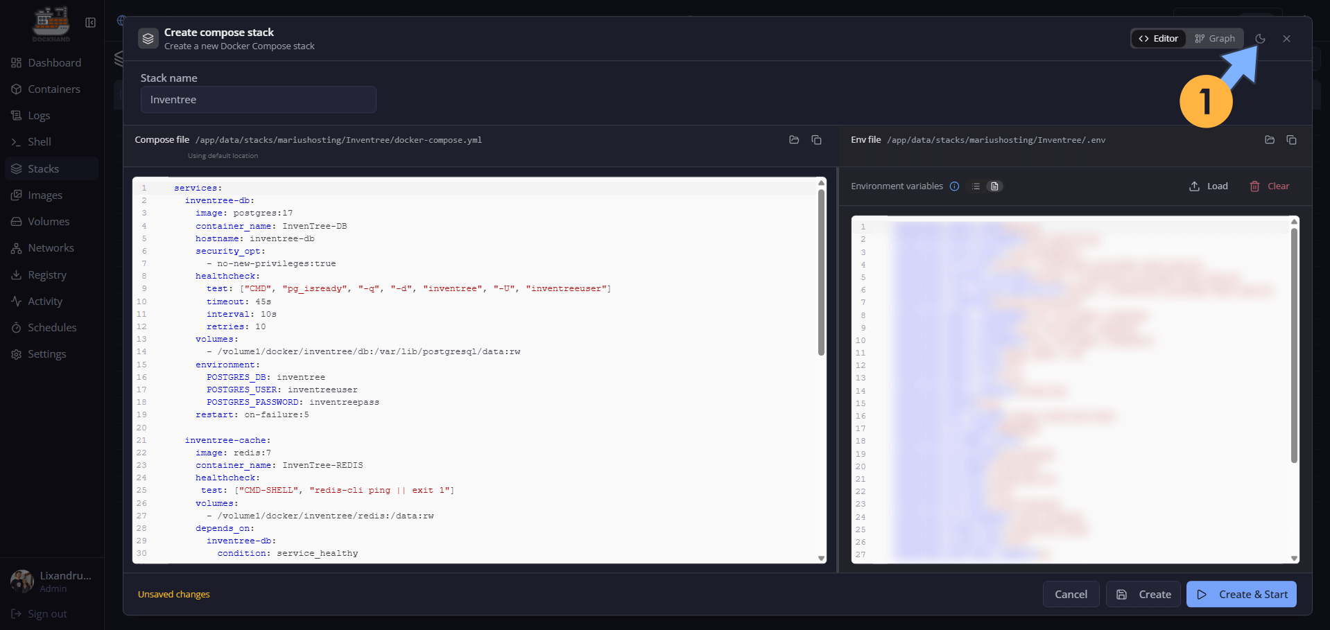 Dockhand NAS homelab selfhost 8