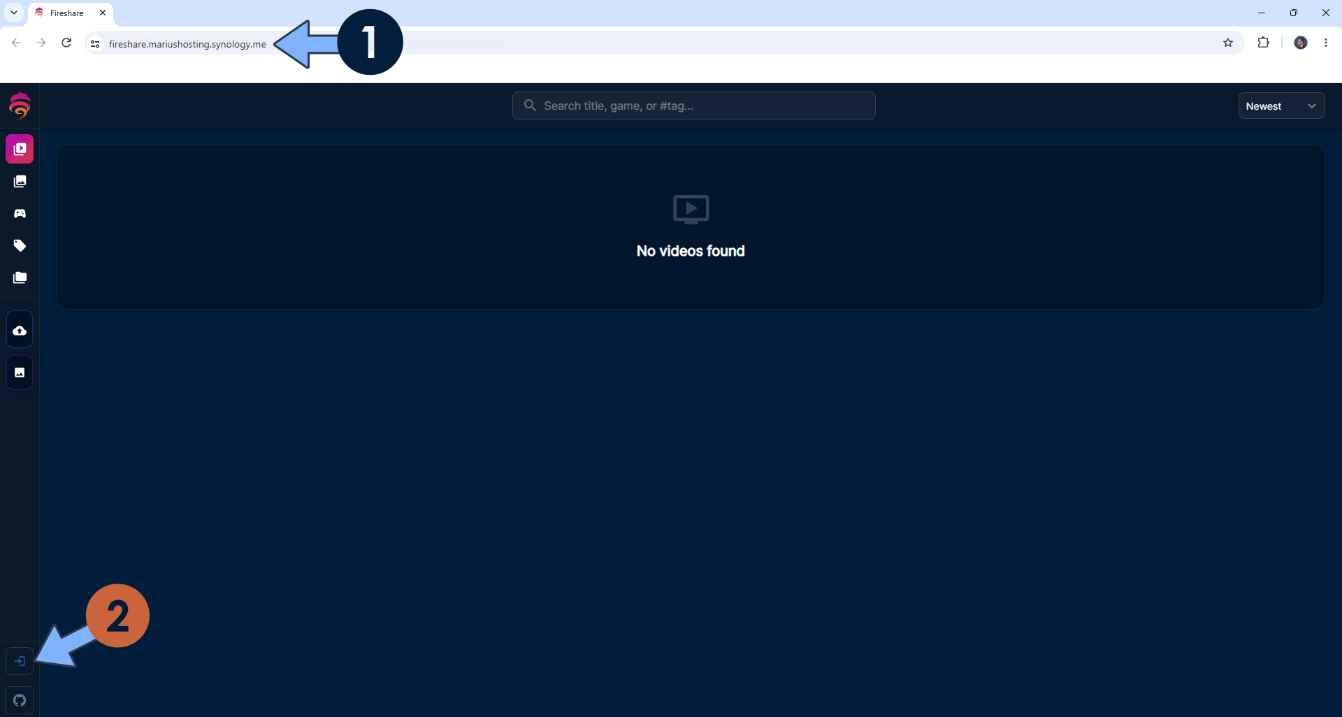 Fireshare Synology NAS Set up 8 new 2027
