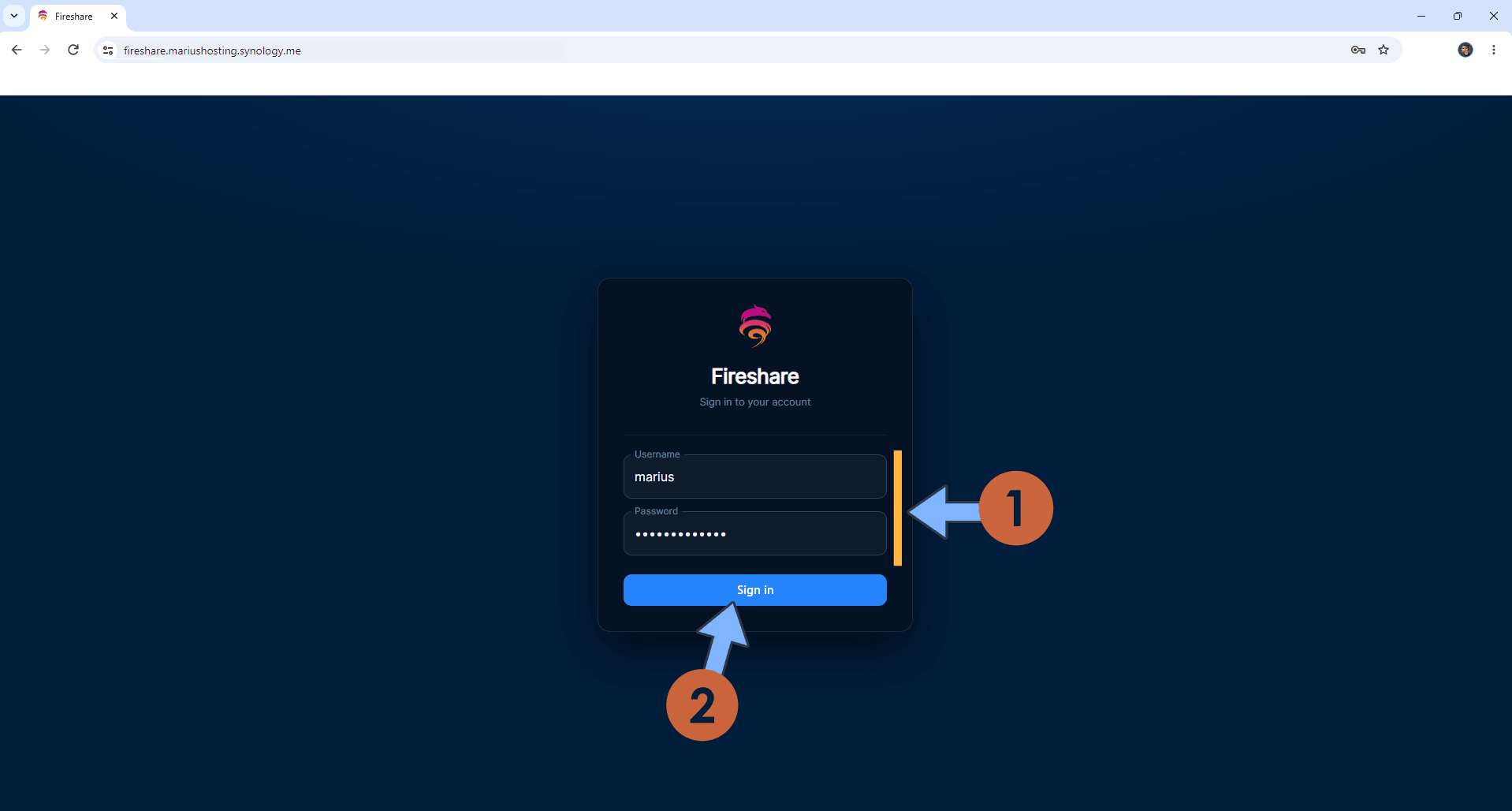 Fireshare Synology NAS Set up 9 new 2027