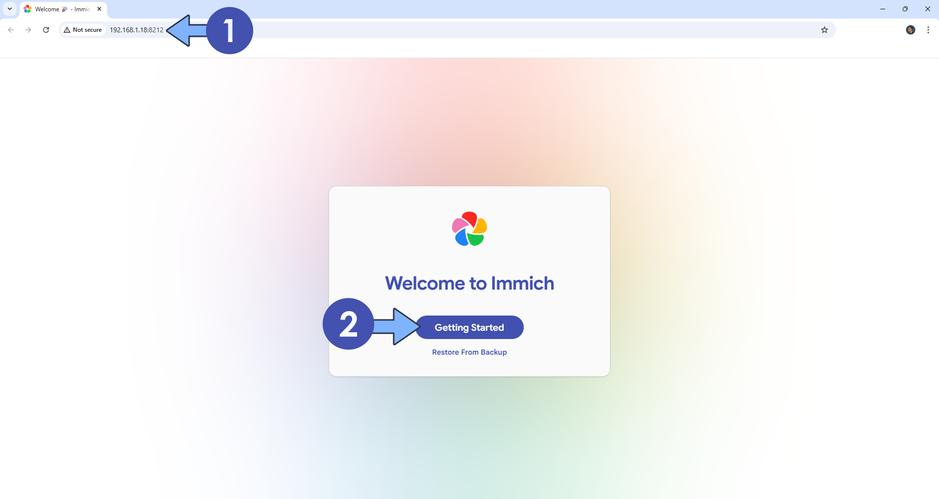 Immich Synology NAS Set up 9 new 2032