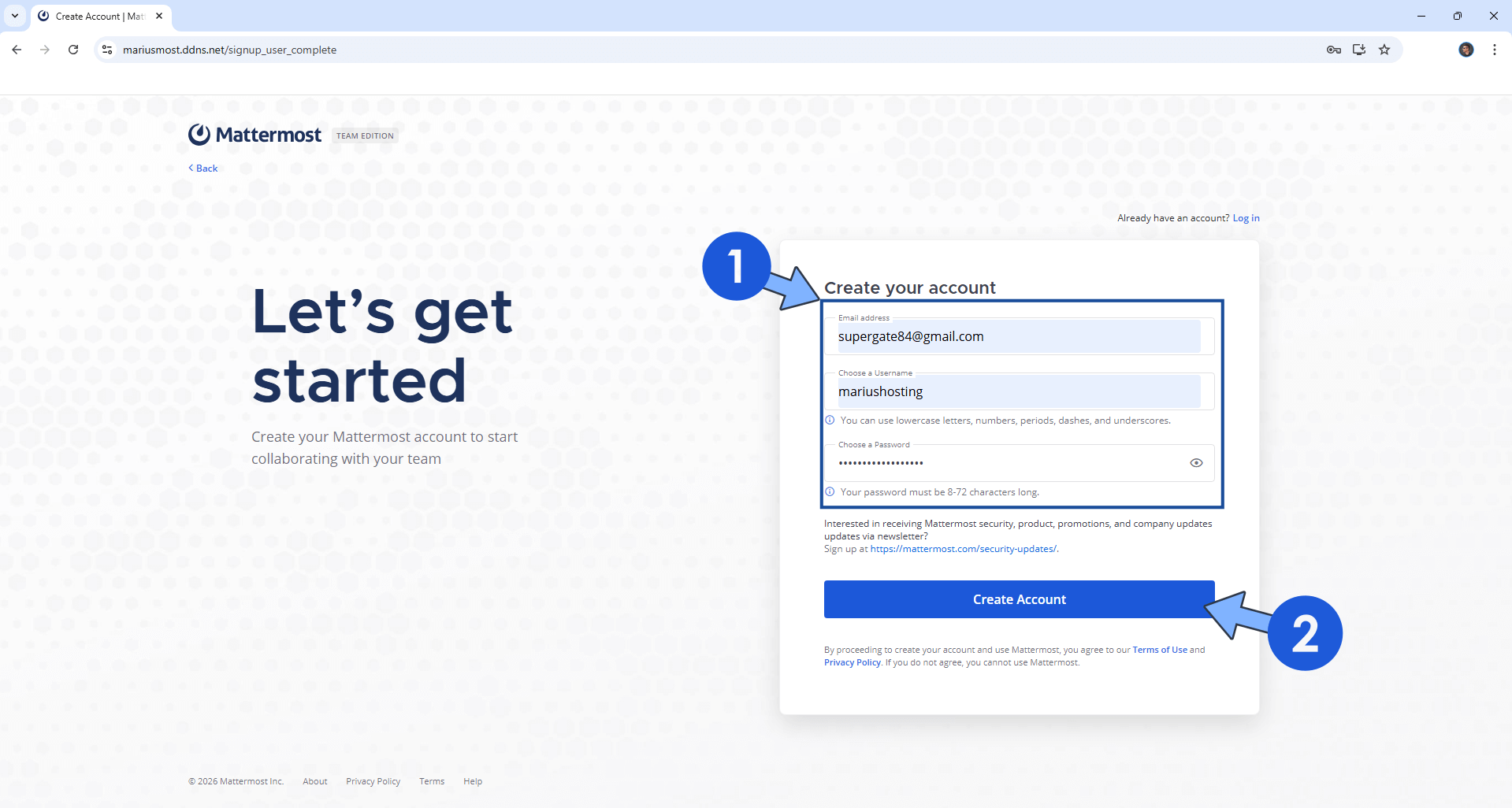 Mattermost UGREEN NAS Set up 10