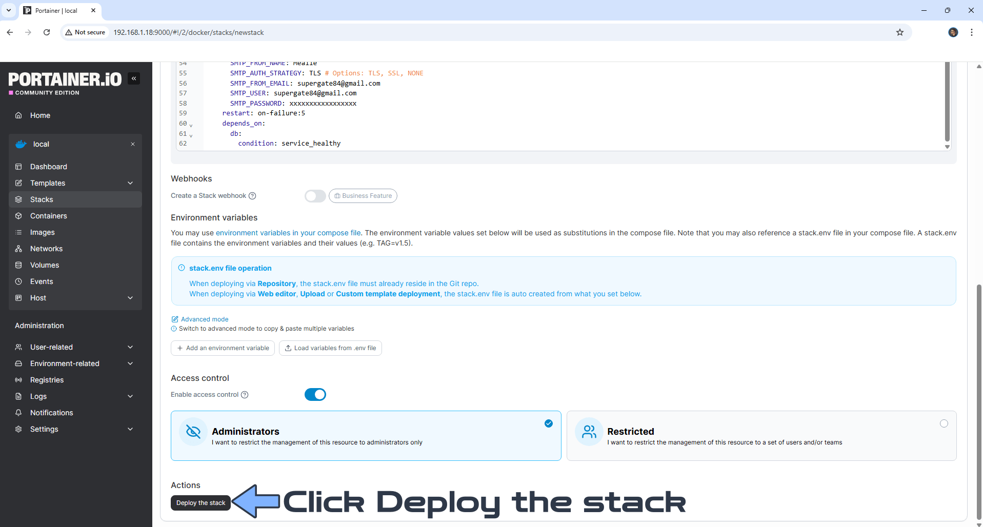 Mealie v3 Synology NAS Set up 3 new 2028