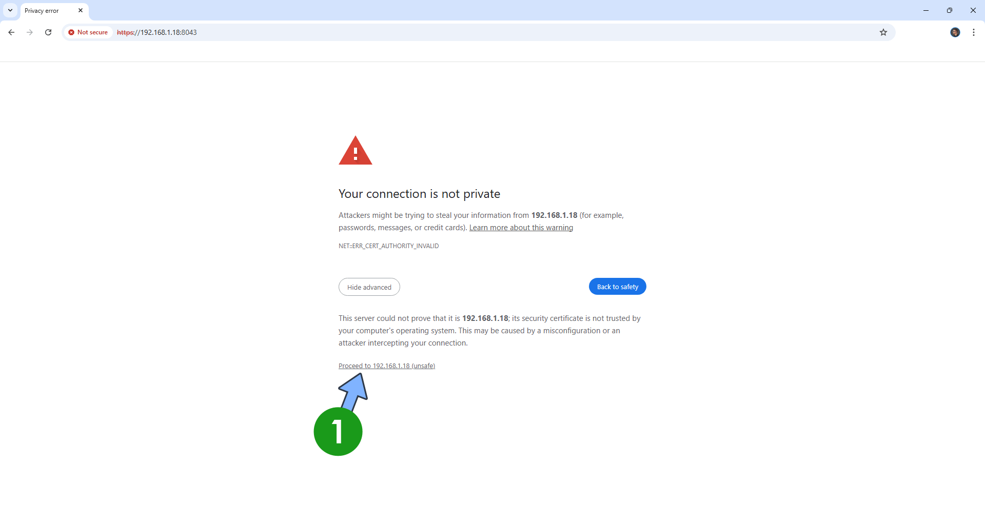 Omada Controller Synology NAS Set up Portainer 6