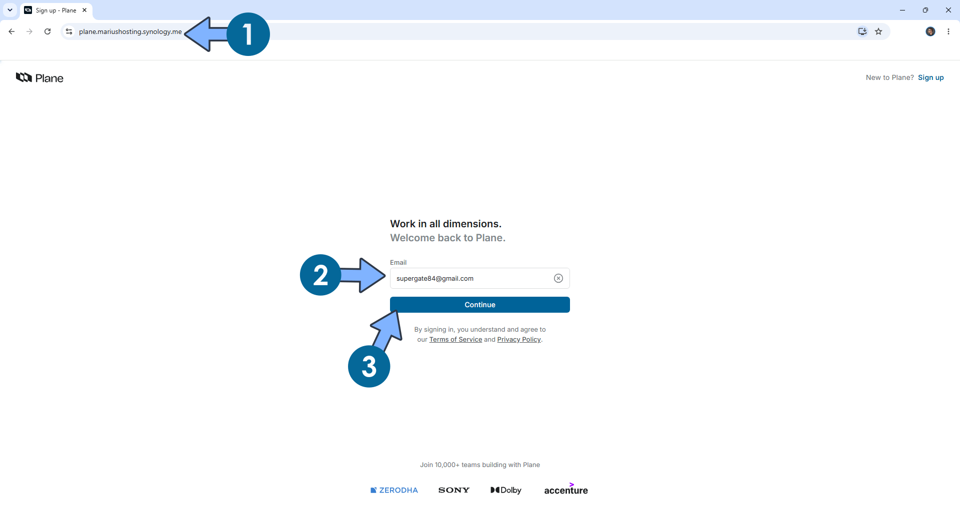 Plane Synology NAS Set up 14 new 2030