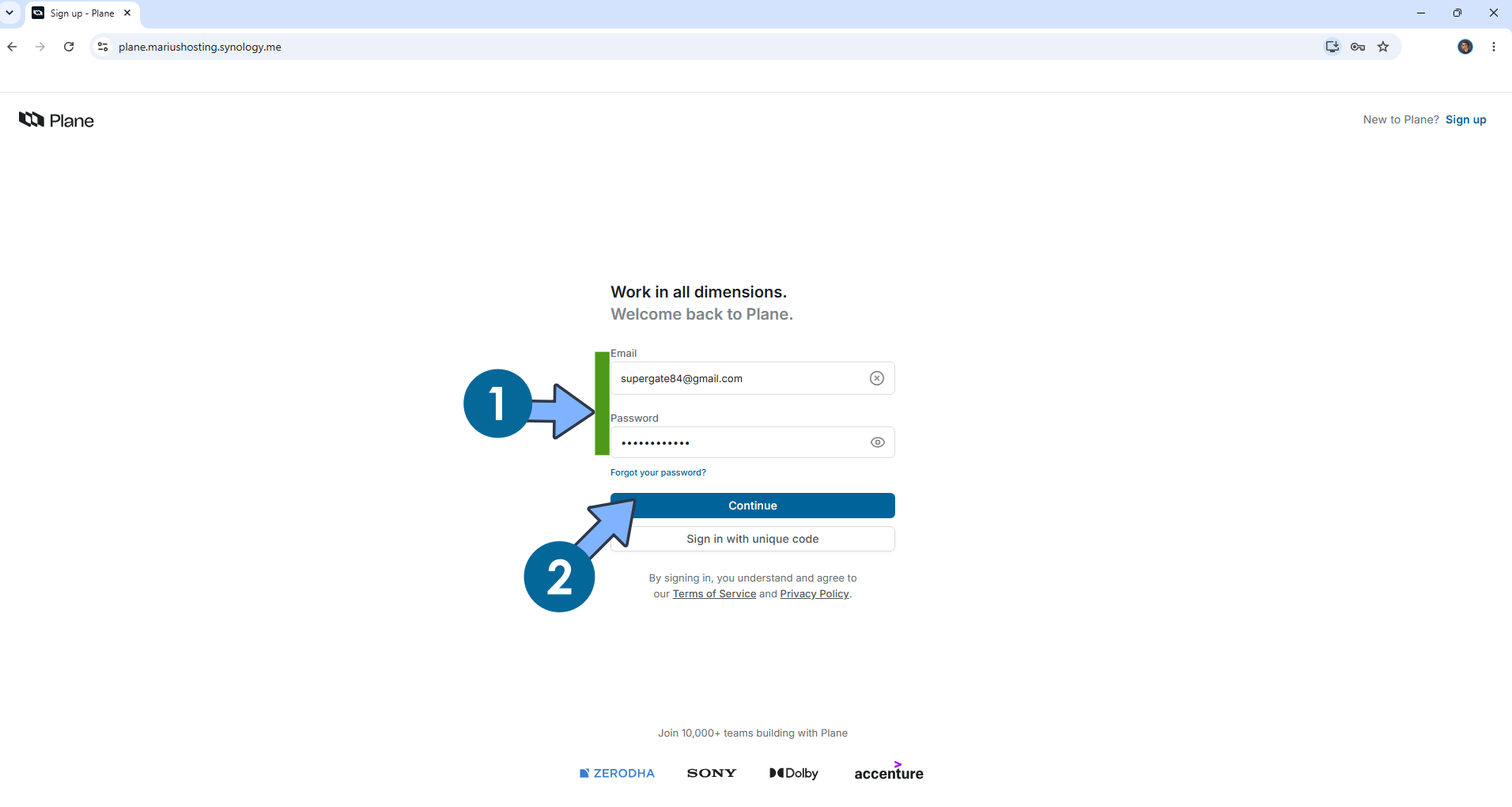 Plane Synology NAS Set up 15 new 2030