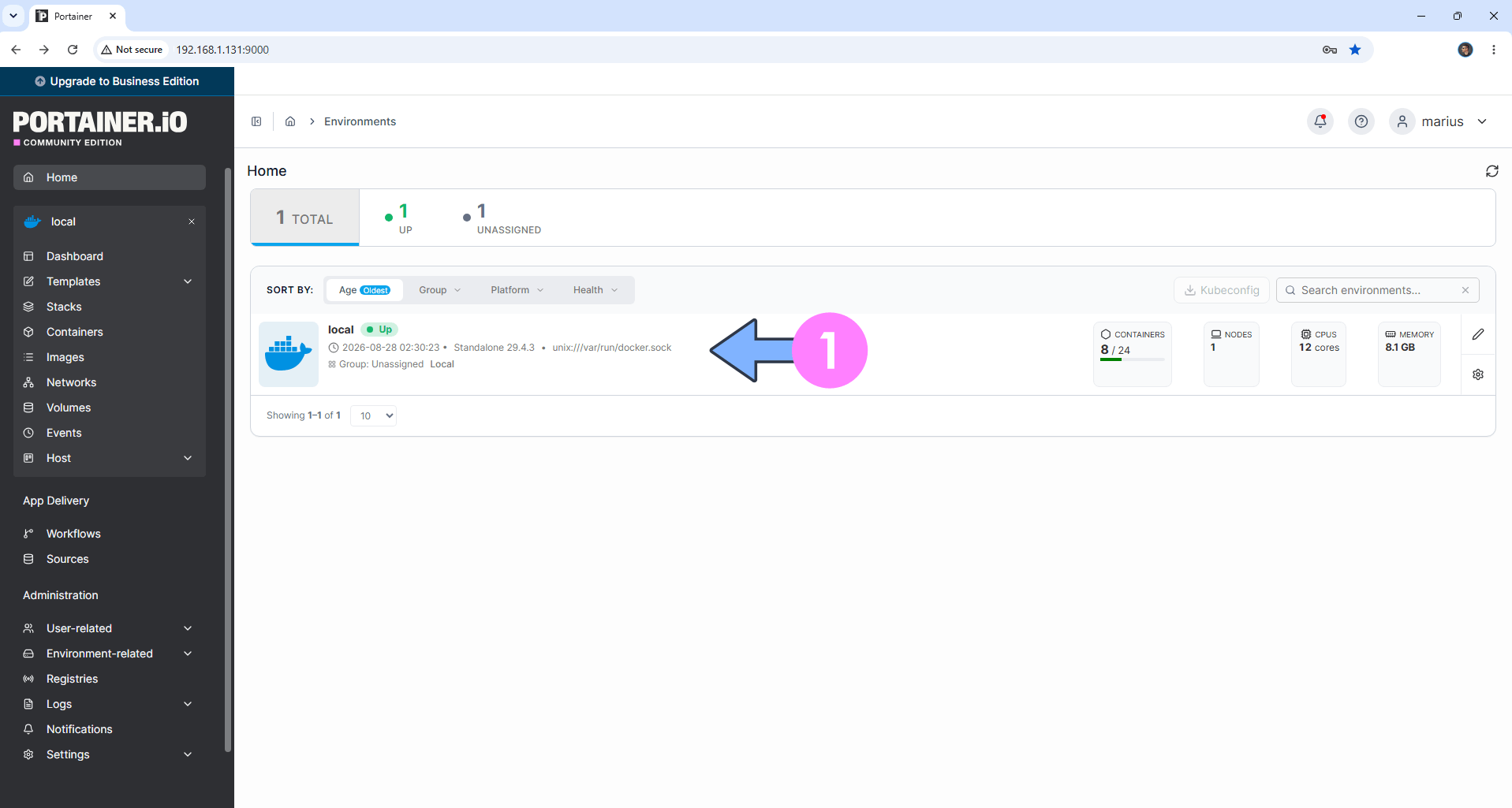 Portainer Synology NAS Docker Install 10 new 2028