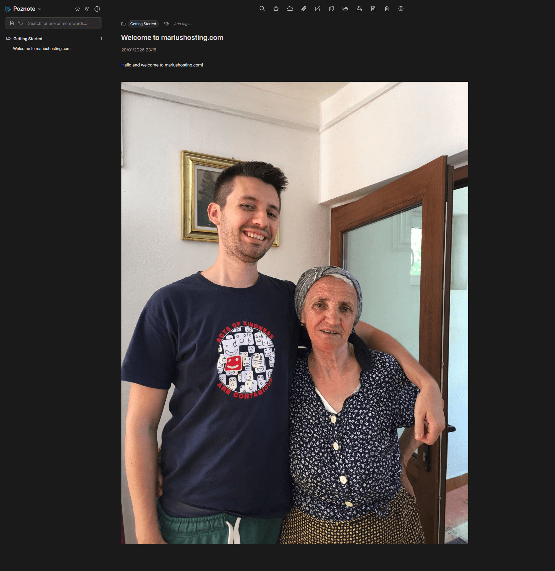 Poznote Synology NAS Set up 12