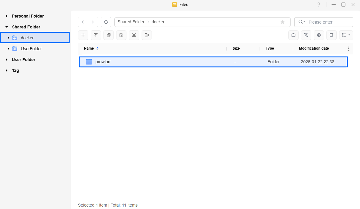 Prowlarr UGREEN NAS Set up 1