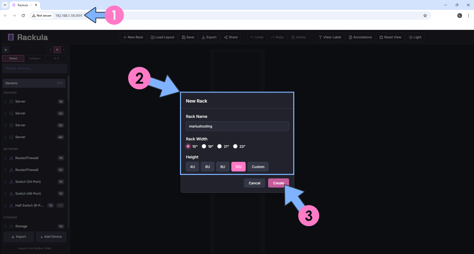 Rackula UGREEN NAS Set up 3 new 2026