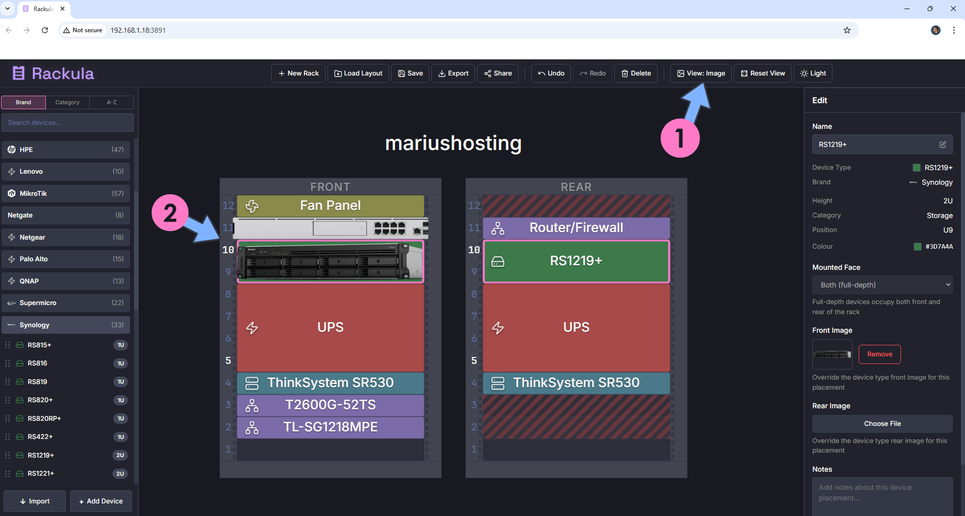 Rackula UGREEN NAS Set up 6 new 2026