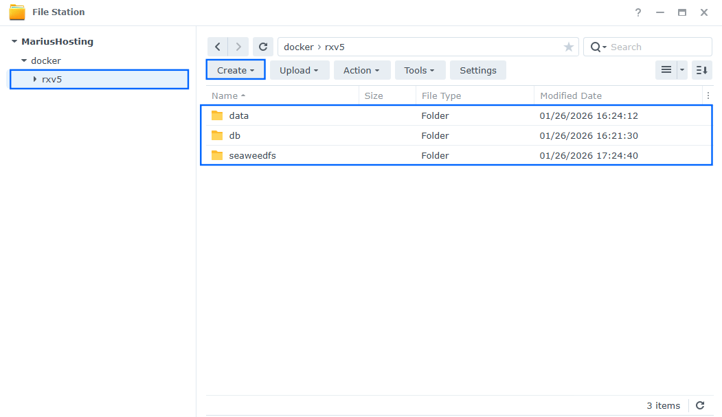 Reactive Resume V5 Synology NAS Set up 7