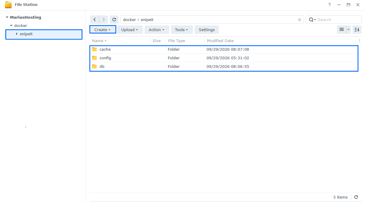 Snipe IT Synology NAS Set up 7 new 2027