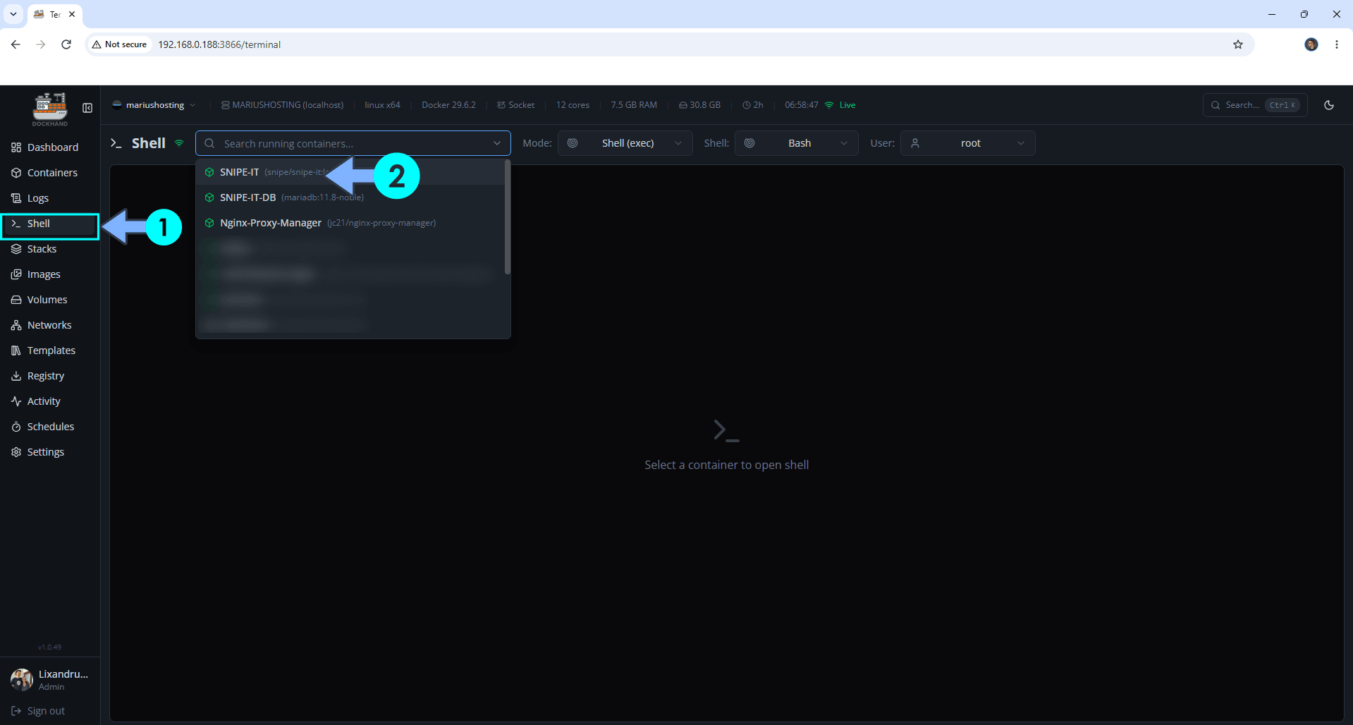 Snipe IT Synology NAS Set up 9 new 2027