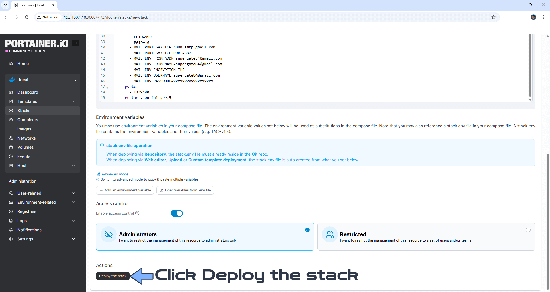 Snipe-IT UGREEN NAS Set up 5 new 2026