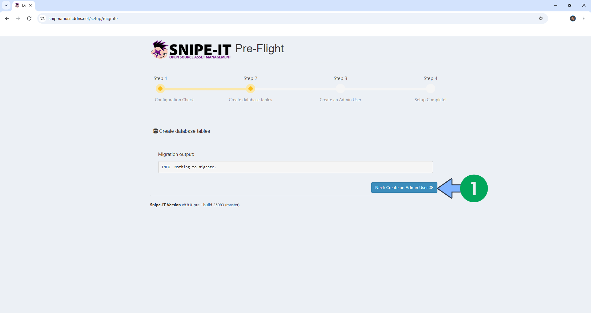 Snipe-IT UGREEN NAS Set up 9 new 2027