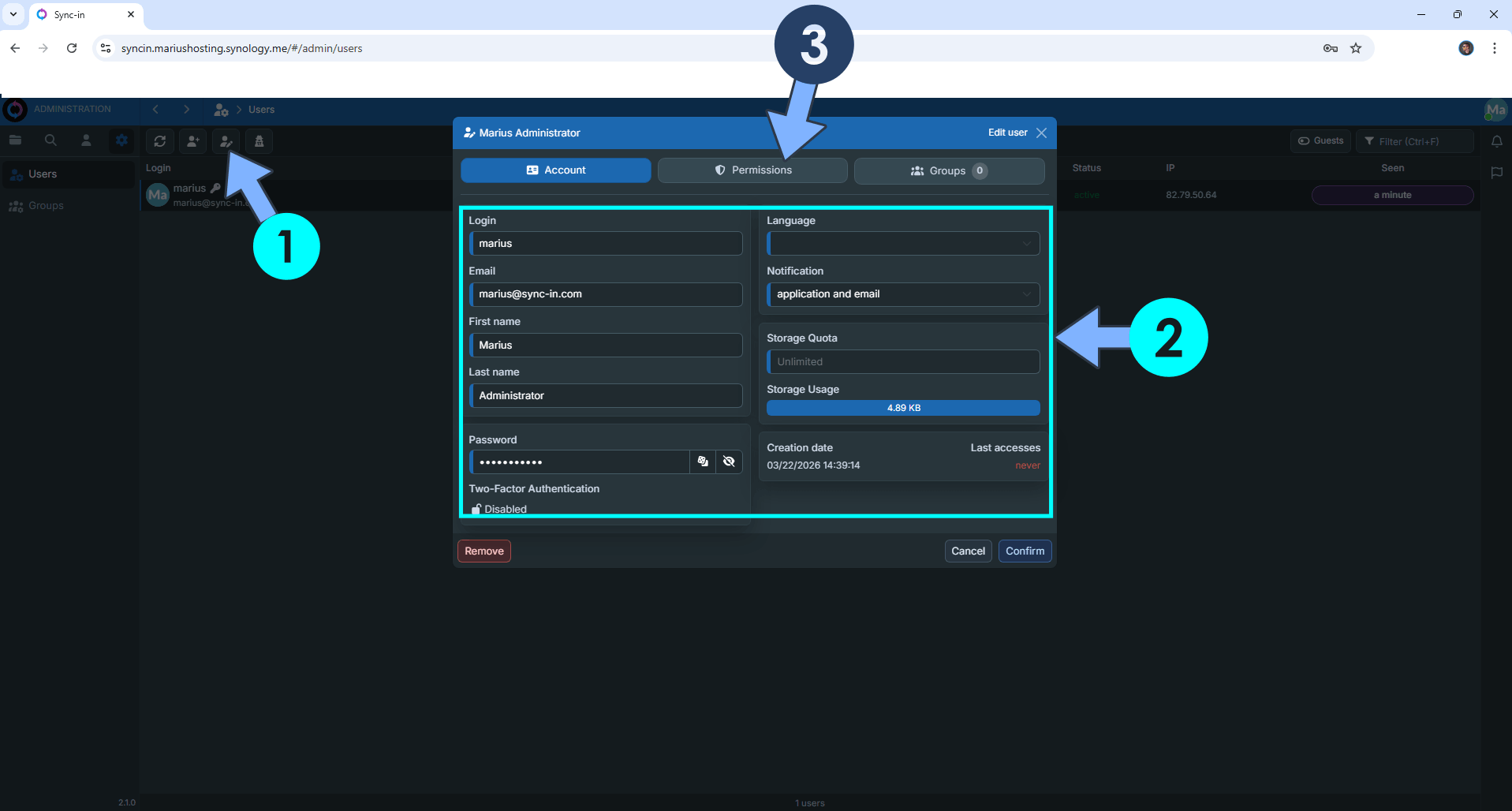 Sync-in Synology NAS Set up 19 new 2026