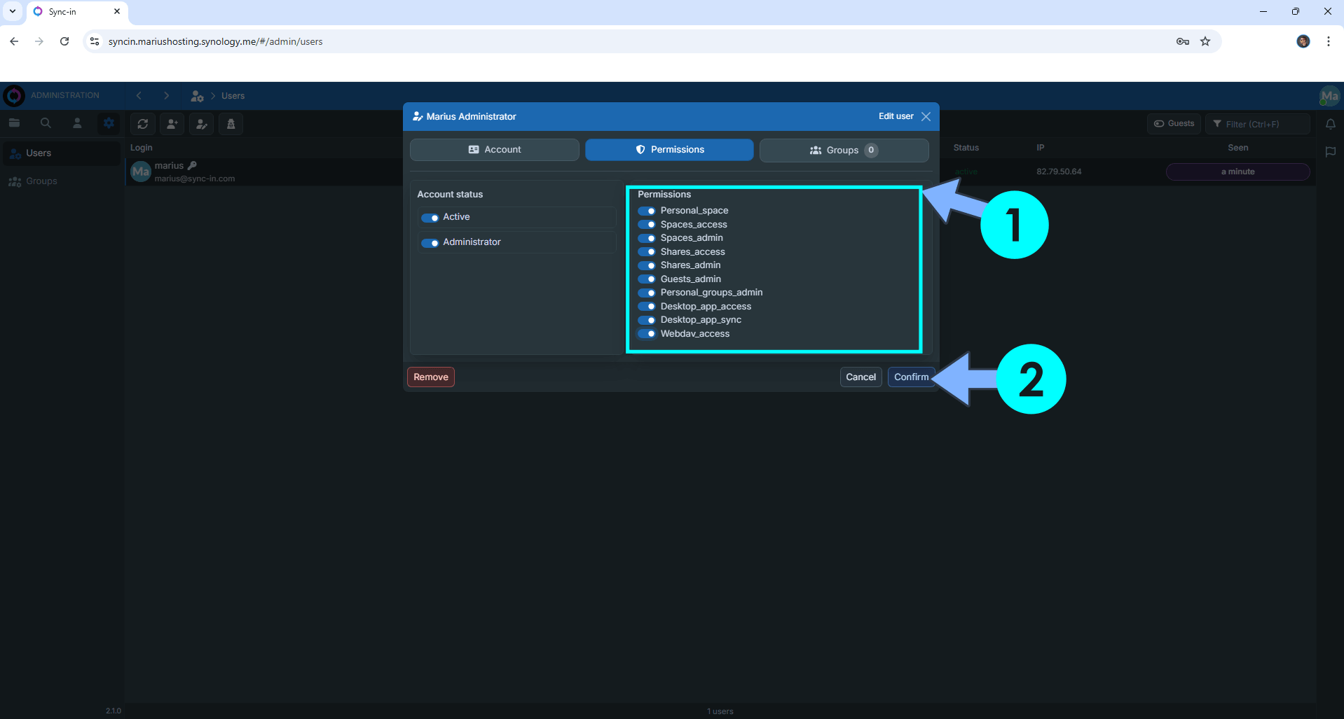 Sync-in Synology NAS Set up 20 new 2026