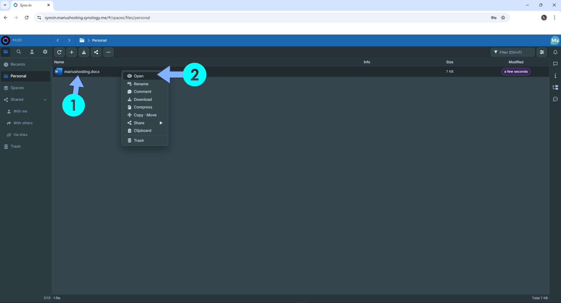 Sync-in Synology NAS Set up 23 new 2026