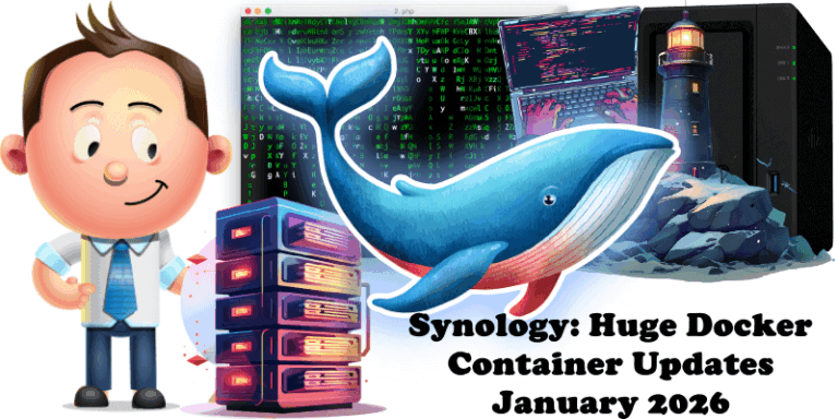 Synology: Huge Docker Container Updates January 2026 – Marius Hosting