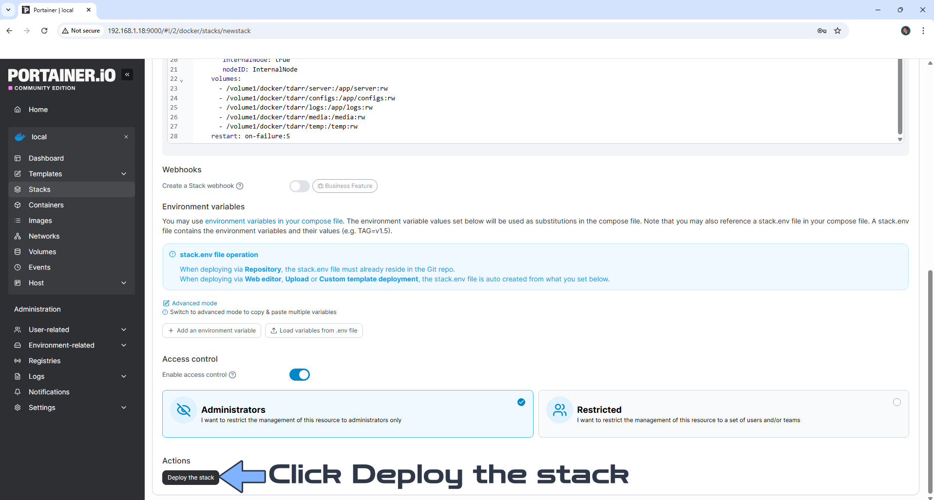 Tdarr Synology NAS Set up 4 new 2026