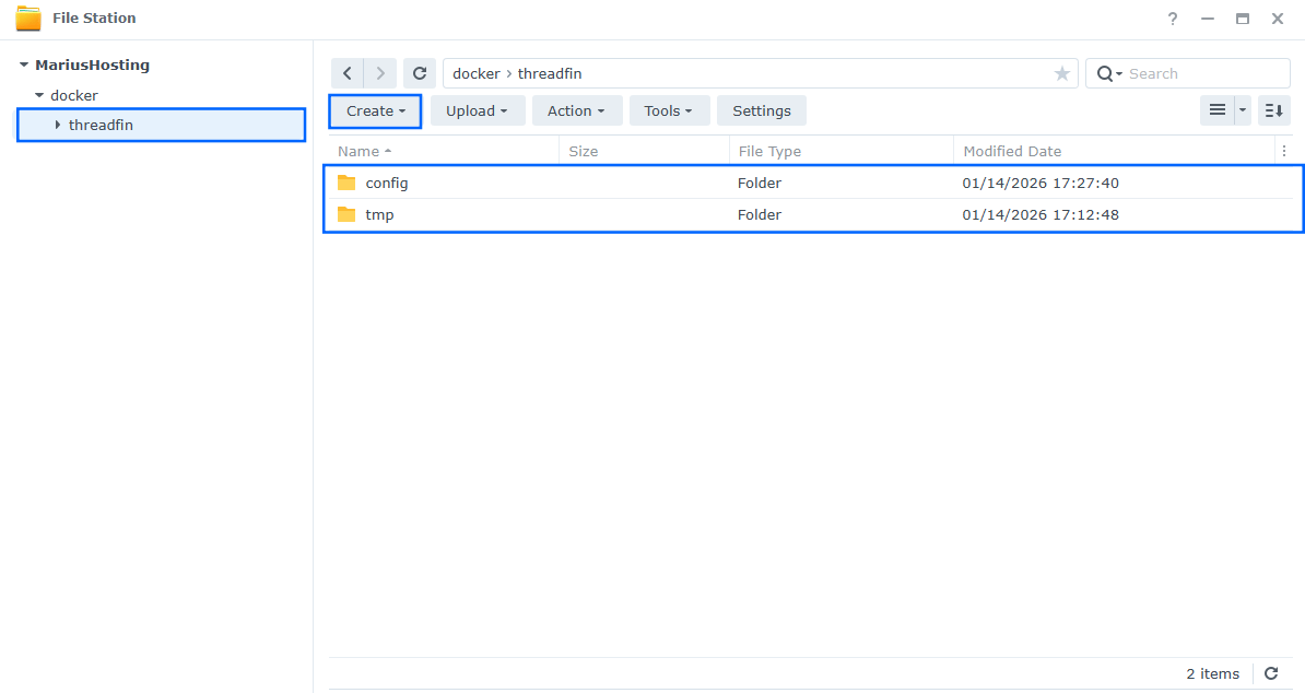Threadfin Synology NAS Set up 2