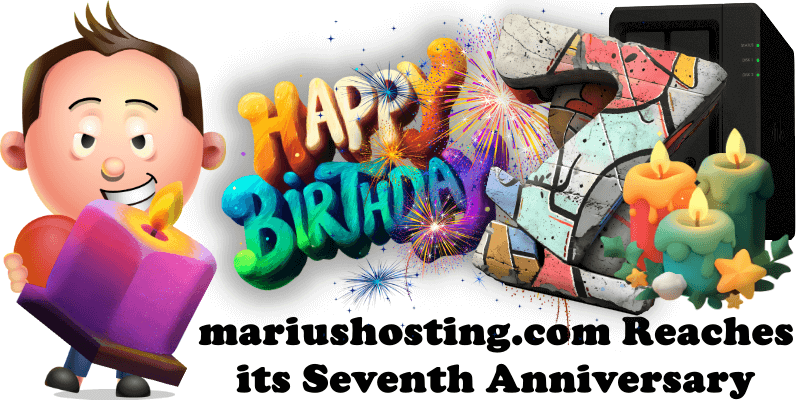 mariushosting.com Reaches its Seventh Anniversary
