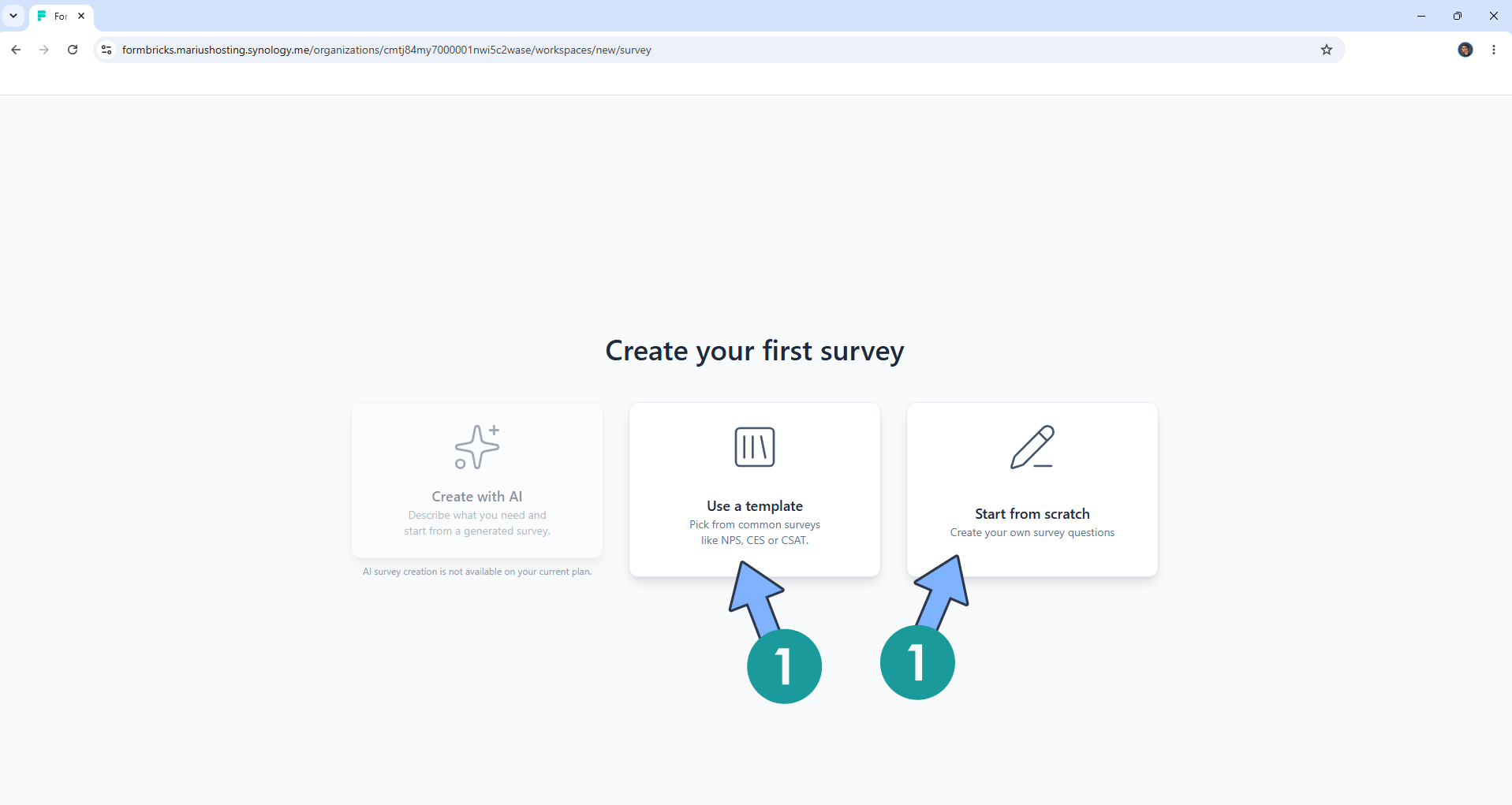 Formbricks Synology NAS Set up 18 new 2030